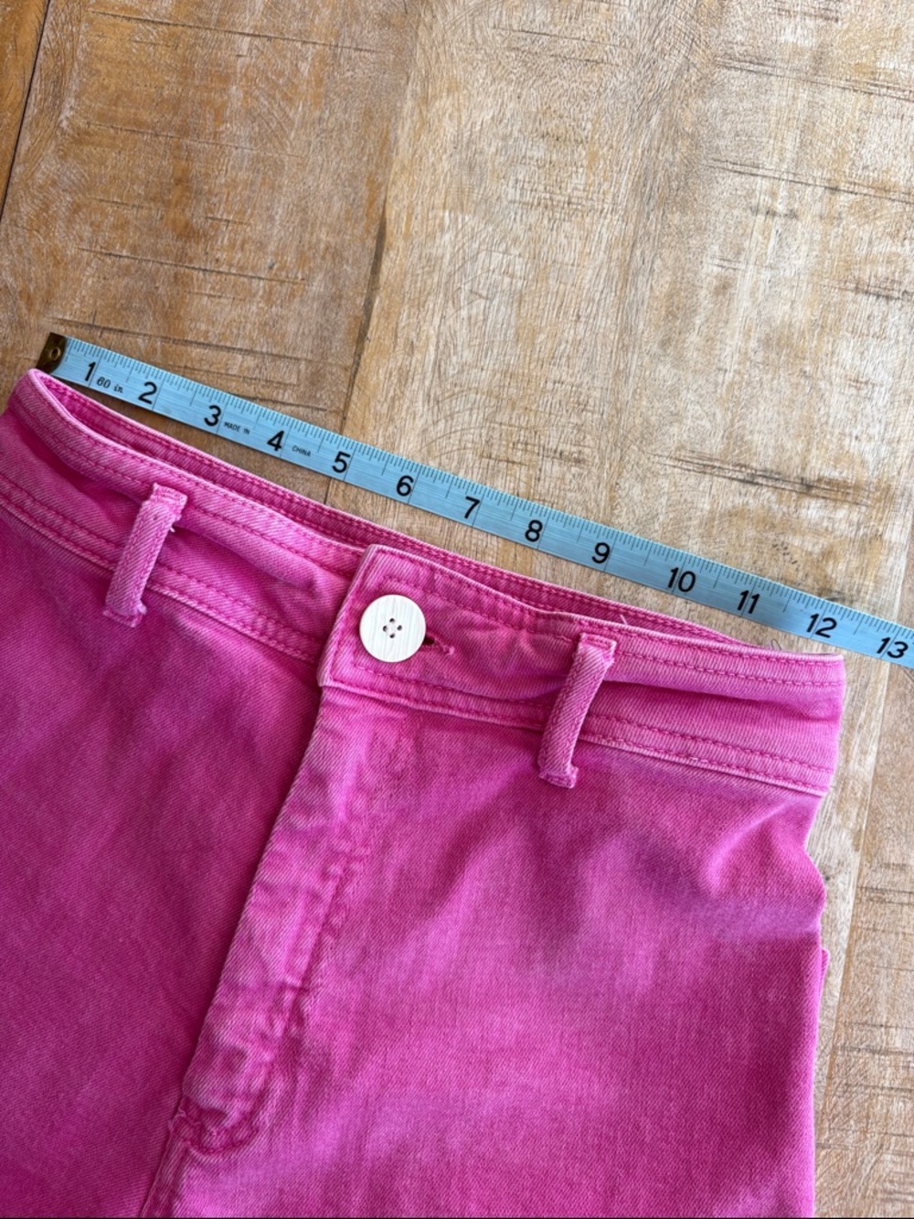 Zara Pink Women's Marine Jeans size 2 - Picture 8 of 10